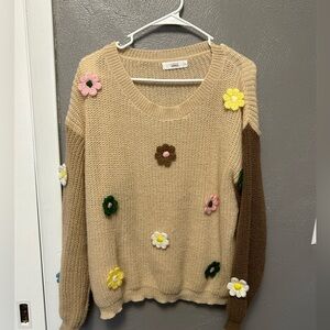 Talulah Floral Sweater